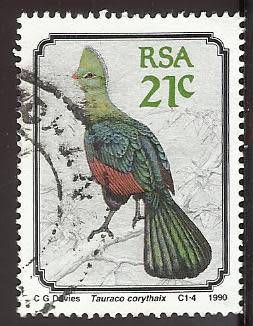 1990 SOUTH AFRICA BIRDS