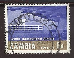 1967 ZAMBIA LUSAKA AIRPORT