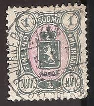 1889-94 FINLAND ARMS