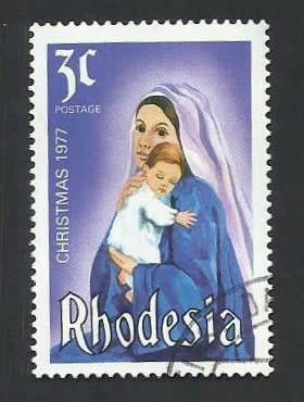 1977 RHODESIA CHRISTMAS