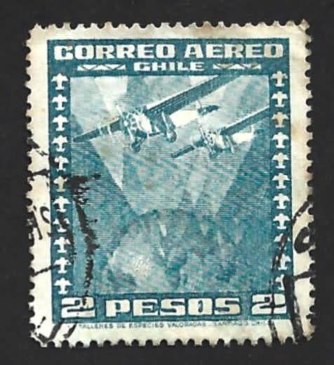 1934-52 CHILE AIRMAIL