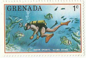 1976 GRENADA INDEPENDENT SCUBA DIVING