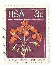 1974 SOUTH AFRICA FLOWER