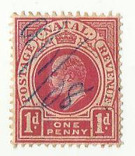 1902 NATAL KING EDWARD VII