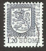 1975 FINLAND COAT OF ARMS