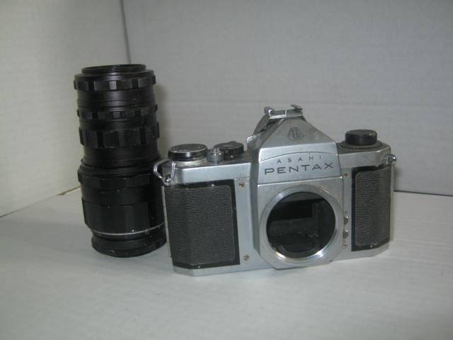 camera with macro-tube lense