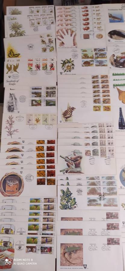 171 Venda and Transkei Covers. Please read description