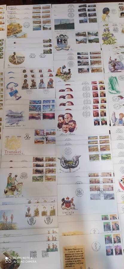 171 Venda and Transkei Covers. Please read description