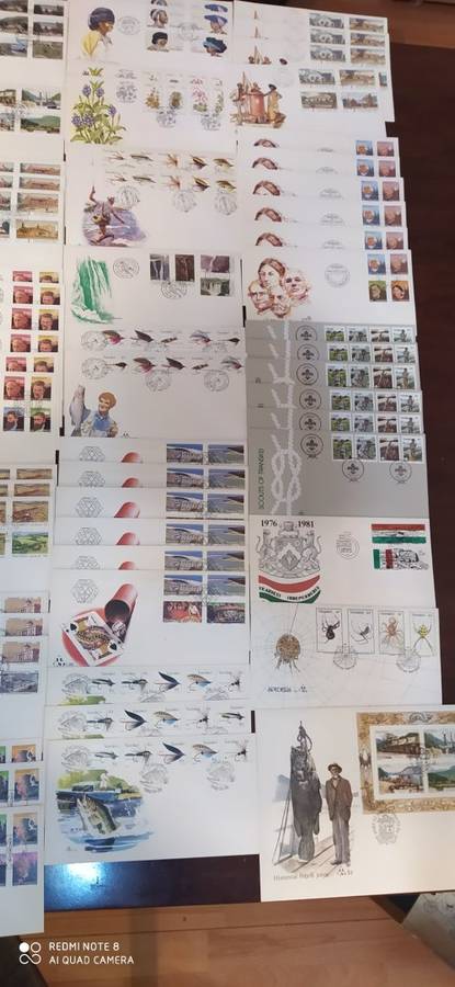 171 Venda and Transkei Covers. Please read description