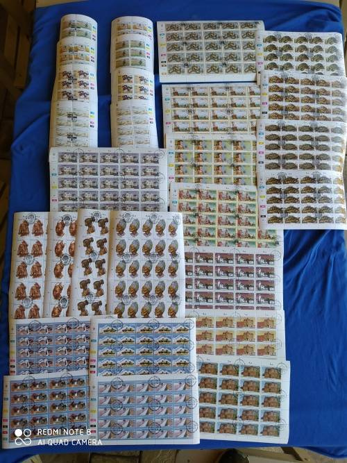 28 Full sheets from SWA