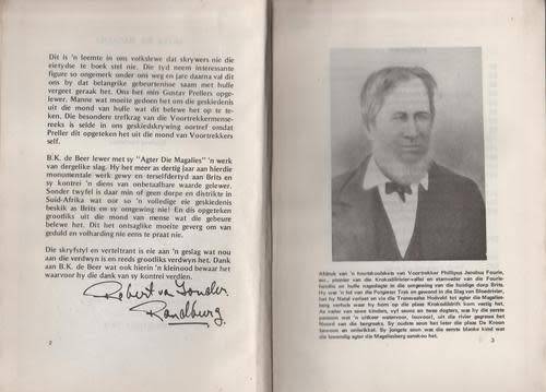 Agter die Magalies deur B.K de Beer (1975)