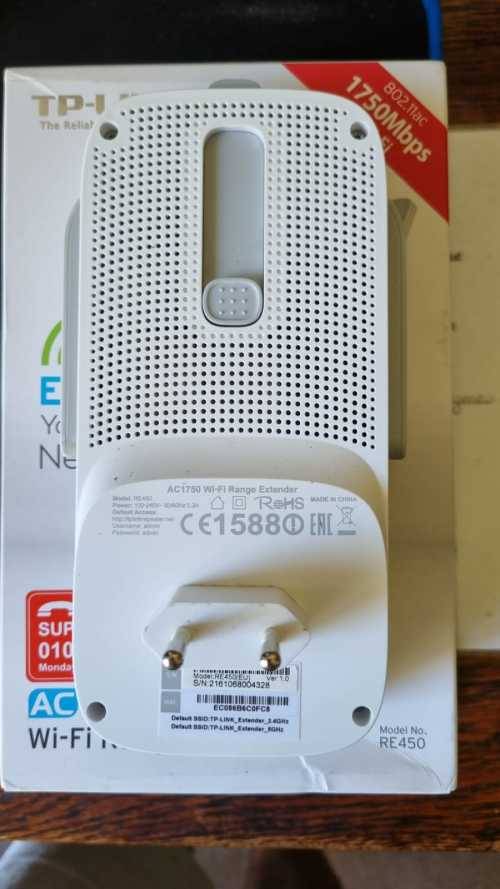 TP-LINK RE450 AC1750 Dual Band Wireless Range Extender