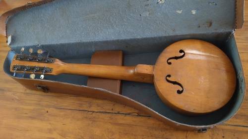 Vintage Banjo with Carry Case