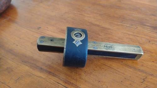 Marking Gauge / Scribe - Ebony & Brass