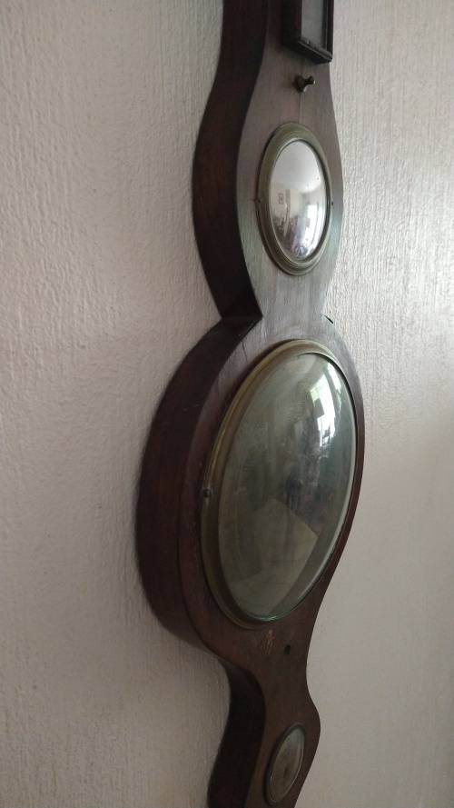 Very Old Antique Barometre / Thermometre