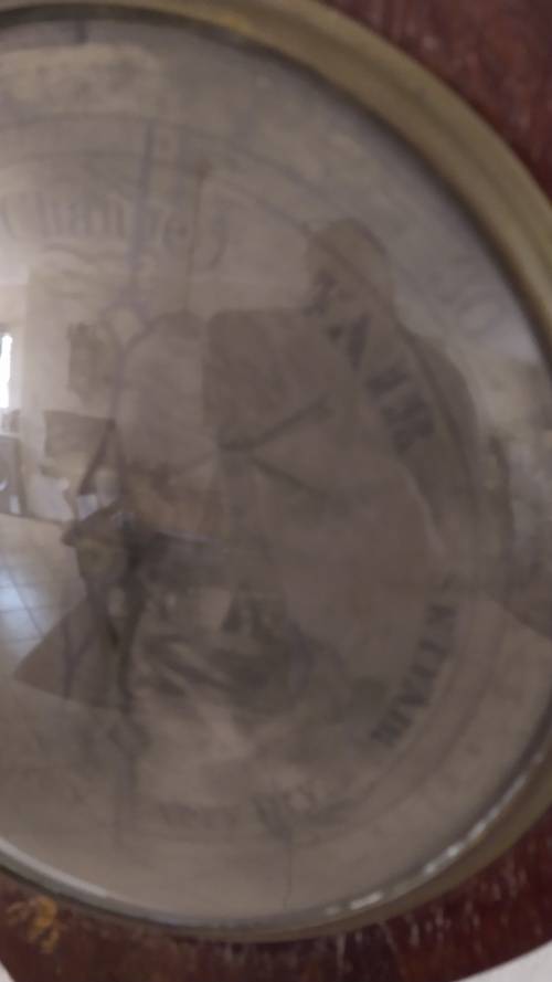 Very Old Antique Barometre / Thermometre