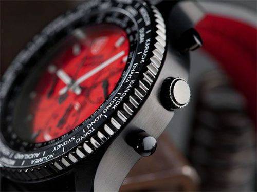 DETOMASO FIRENZE HEIDFELD CHRONOGRAPH WATCH WITH SEIKO MOVEMENT