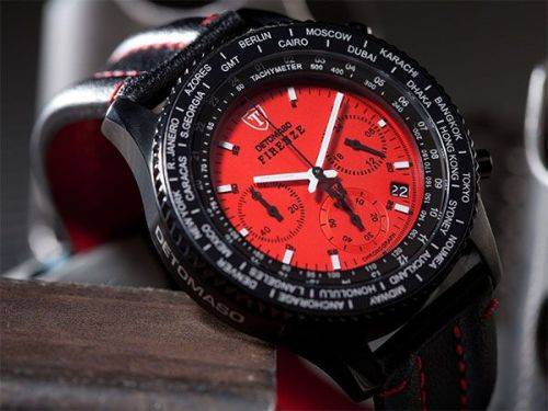 DETOMASO FIRENZE HEIDFELD CHRONOGRAPH WATCH WITH SEIKO MOVEMENT