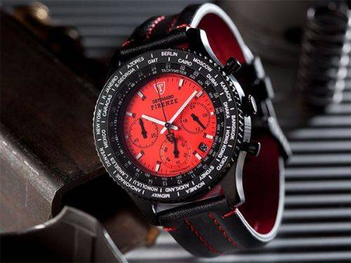 DETOMASO FIRENZE HEIDFELD CHRONOGRAPH WATCH WITH SEIKO MOVEMENT
