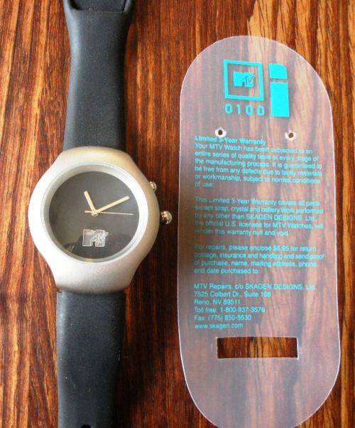 SKAGEN MTV RARE COLLECTORS WRIST WATCH