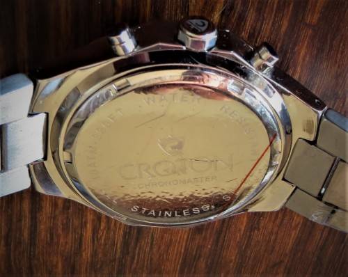 CROTON GENTS CHRONOMASTER DATE WATCH