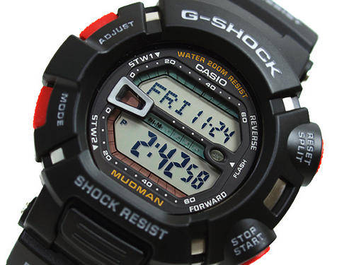 CASIO G-SHOCK MUDMAN Sport Watch G-9000-1V Black New