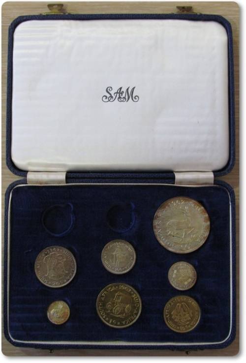 ** STUNNING ** 1962 LONG PROOF SET  "WITHOUT GOLD " !! STARTING @R1