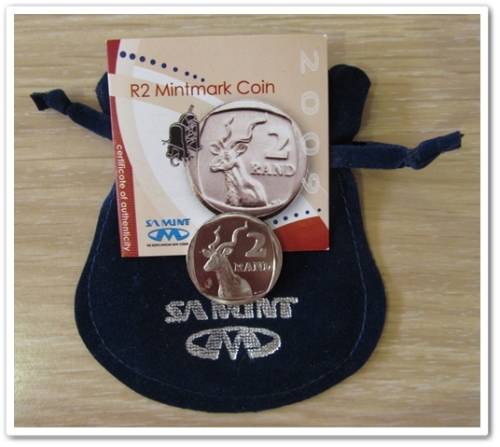 **2009 R2 "OOM PAUL"** CW MINT MARK !! ORIGINAL AS ISSUED !! (X2) BID PER COIN!! STARTING @ R1