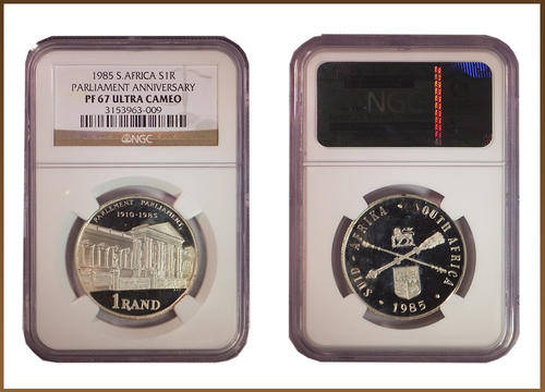 ** THIRD FINEST ** 1985 SR1 PARLIAMENT PF67 ULT CAM !! STARTING @ R1