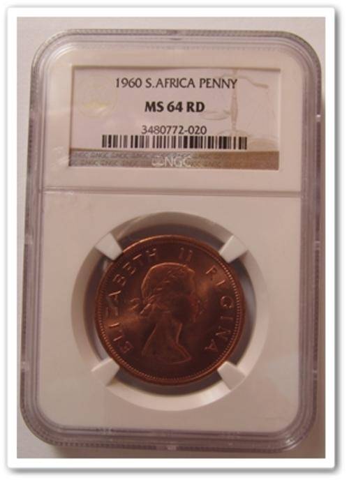** GREAT ** 1960 PENNY MS64 RD !! STARTING @ R1