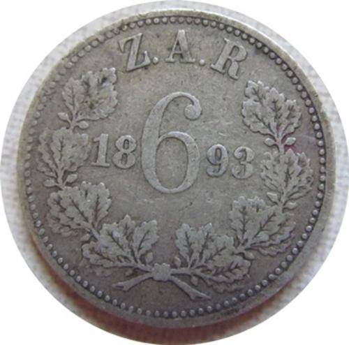 ** GREAT ** 1893 6 PENCE !! STARTING @ R1