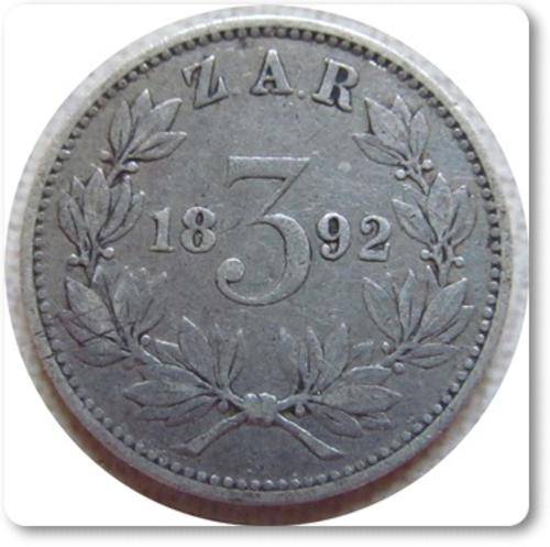 ** DIFFICULT ** 1892 3 PENCE STARTING @ R1
