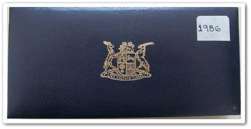 ** GREAT ** 1986 SHORT PROOF SET !! SILVER R1 !! STARTING @ R1