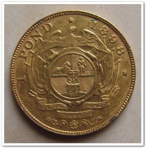 ** 1898 ** ZAR GOLD POND !! STARTING @ R1