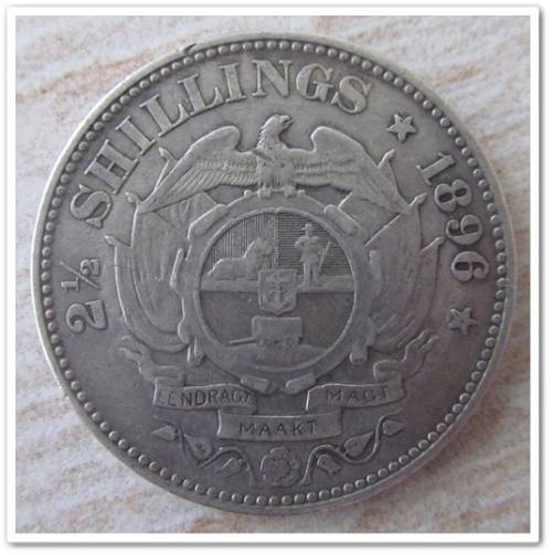 ** GREAT ** 1896 2.5 SHILLING !! STARTING @ R1