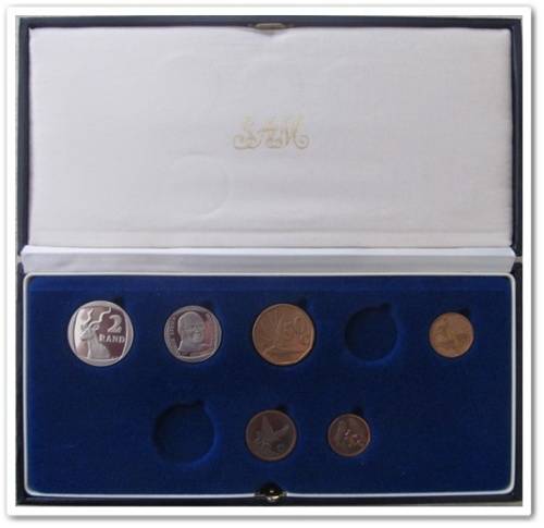 ** 1990 ** SHORT PROOF SET !! "NO 20 CENT & 5 CENT" !! STARTING @ R1