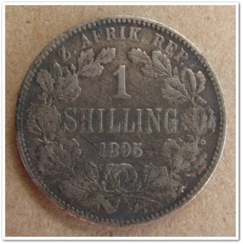 ** 1895 ** 1 SHILLING !!! STARTING @ R1