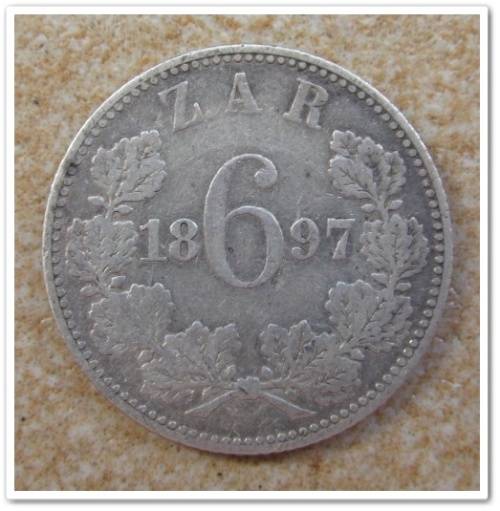 ** 1897 ** 6 PENCE !!! STARTING @ R1