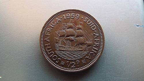 1959 Half Penny