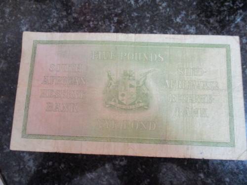 J.Postmus 5 Pound 1944 - B25 439976
