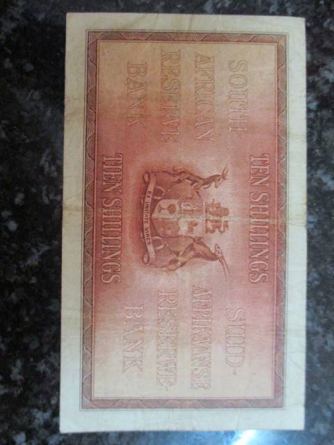 J.Postmus 10 Shillings 1936 - E25 582037 - VF+