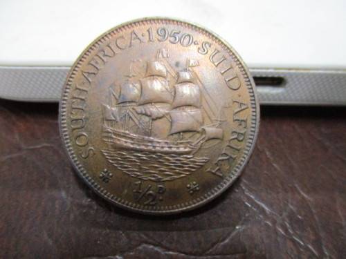 1950 1/2d Penny  - Excellent coin  - Judge the grade by photo !!