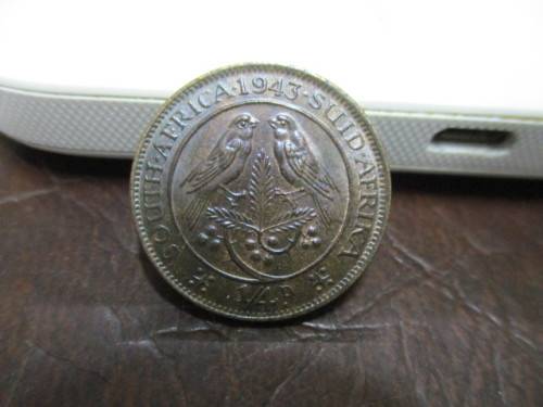 1943 1/4d Penny  - Excellent coin  - Judge the grade by photo !!