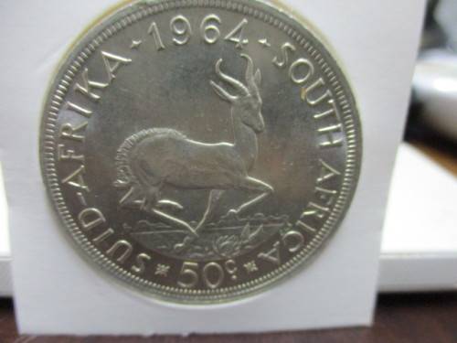 1964 Set 50 c to 1/2 c   - Excellent coins  - Judge the grade by photo !!