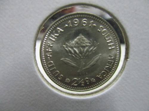 1961 Set 50 c to 1/2 c   - Excellent coins  - Judge the grade by photo !!