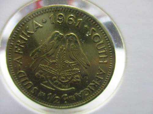 1961 Set 50 c to 1/2 c   - Excellent coins  - Judge the grade by photo !!