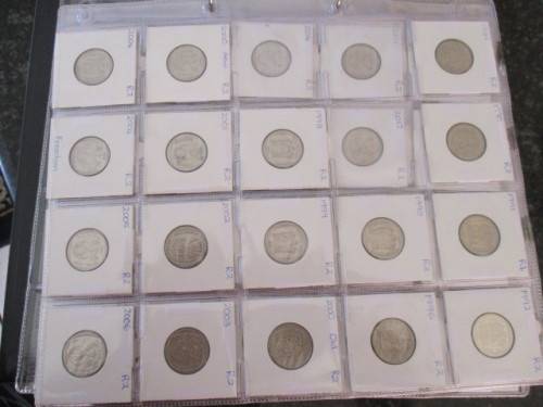 Huge Collection 1989 to 2018 - All in coin flips and filing pockets & file - See list in description