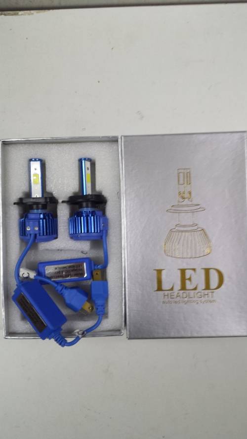 LED Headlight Kit With Fan