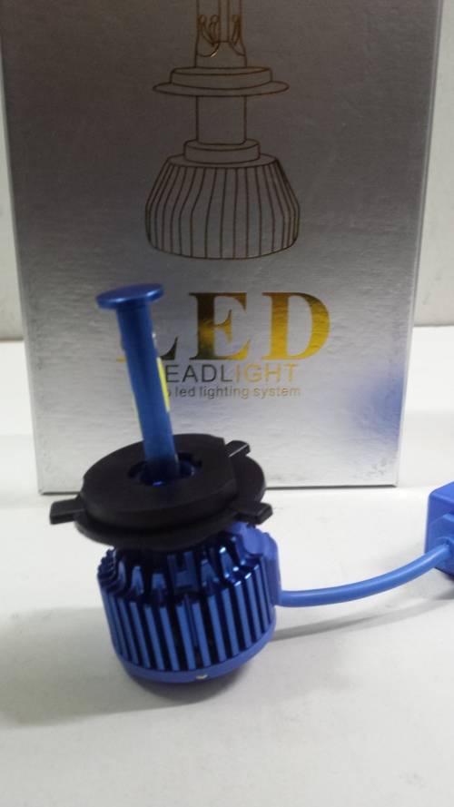LED Headlight Kit With Fan