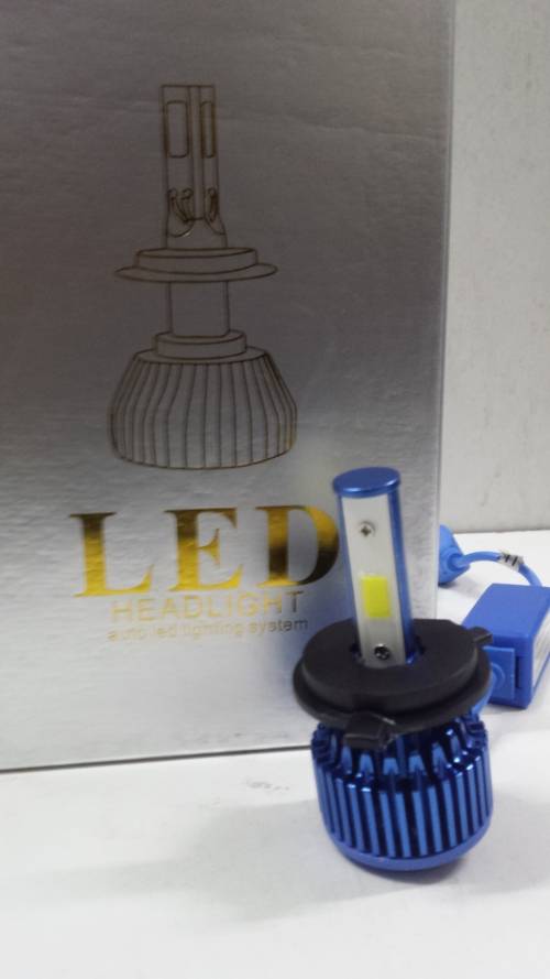 LED Headlight Kit With Fan